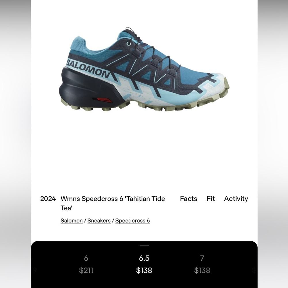 Salomon speed cross 6